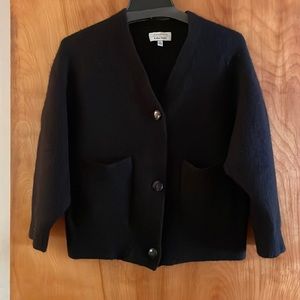 & other stories petite cropped wool sweater